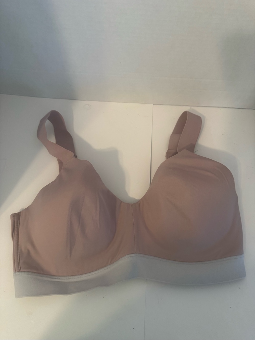 Natori Wireless Bra in Dusty Mauve with Light Band